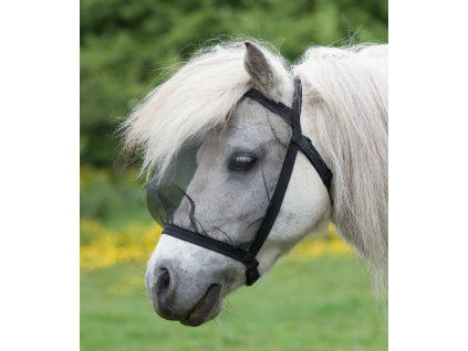 Maska proti hmyzu bez ochrany uší Basic Waldhausen (Velikost SHETTY, Barva black (without ears))
