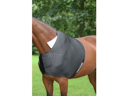 Vesta pro koně s ochranou proti odírání Shoulder Guard, Back on Track (Barva černá, Velikost 165 cm)