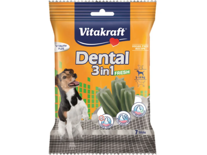 Vitakraft dental 3v1 S psi s hmotností 5-10 kg