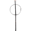 Martingal rose gold STAR (Velikost PONY, Barva black)